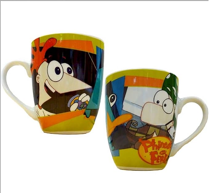 Amazon Co Jp Disneyフィニアスとファーブ ペリーバレル磁器マグ ホーム キッチン