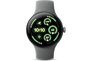 Google Pixel Watch 3 (45mm) 2024 Model - Android Smartwatch, Heart Rate Tracking, Fitbit Advanced Running, Fitness Insights, 24-Hour Battery - Matte Hazel Aluminum Case - Hazel Band - Wi-Fi4.4 out of 5 stars 1,815$179.99
