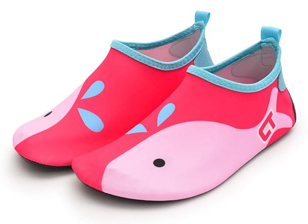 katliu Badeschuhe Wasserschuhe Strandschuhe Mädchen Jungen Schwimmschuhe Barfußschuhe Surfschuhe Kinder Baby Aqua Schuhe
