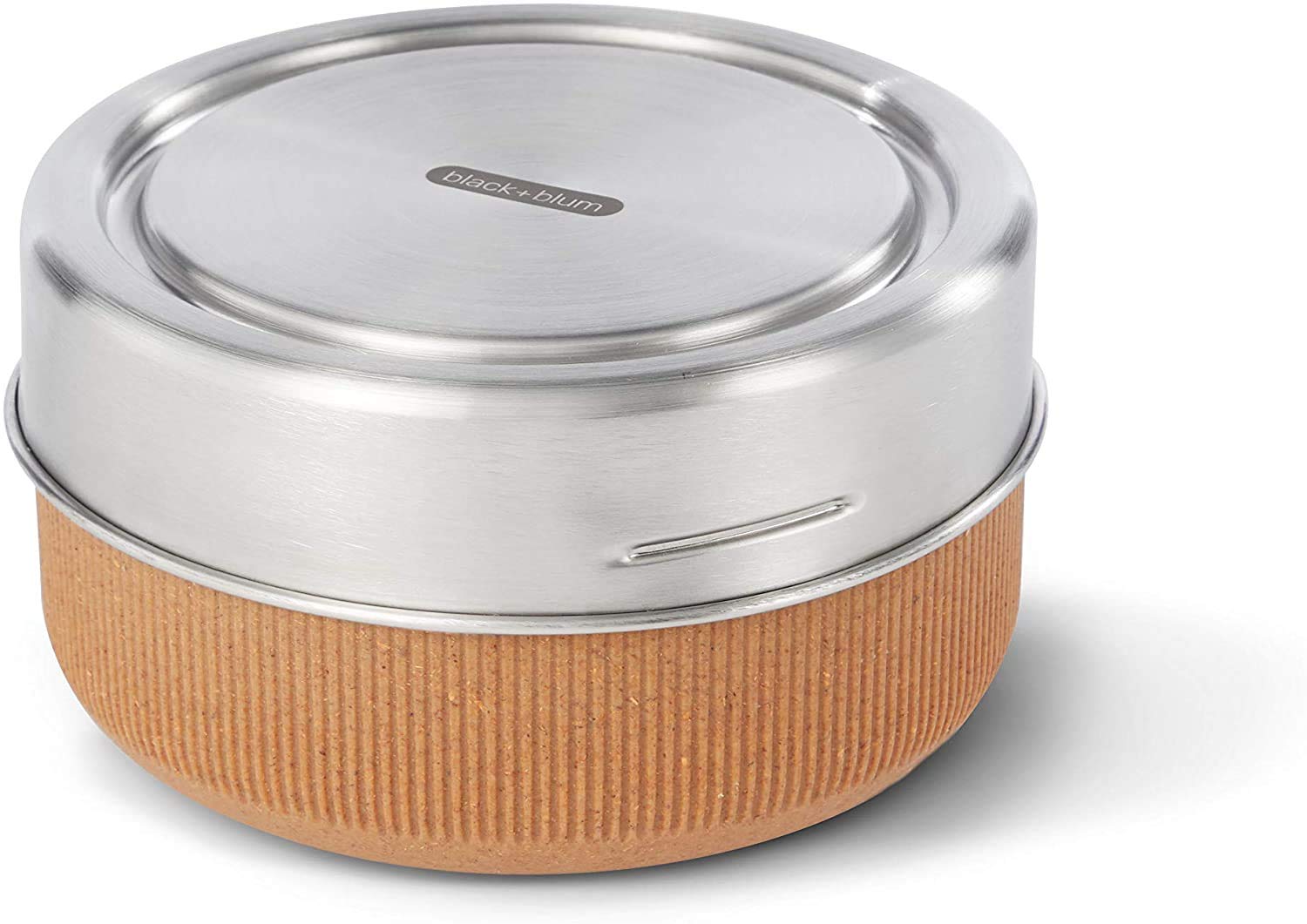 Black+Blum - Glass Lunch Bowl - Leak Proof Meal Prep Bowl, Food Container and Lunch Box - Microwave, Freezer, Oven and Dishwasher Safe - Almond, 750 ml