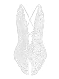SOLY HUX Women's One Piece Lingerie Sexy Lace