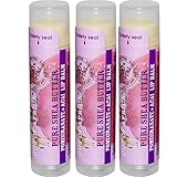 Out of Africa, Pure Shea Butter Lip Balm, Pomegranate + Acai, 3 Pack, 0.15 oz (4 g) Each