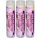 Out of Africa, Pure Shea Butter Lip Balm, Pomegranate + Acai, 3 Pack, 0.15 oz (4 g) Each