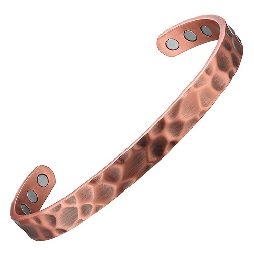 MagEnergy Copper Bracelet for Men and Women, Solid Copper