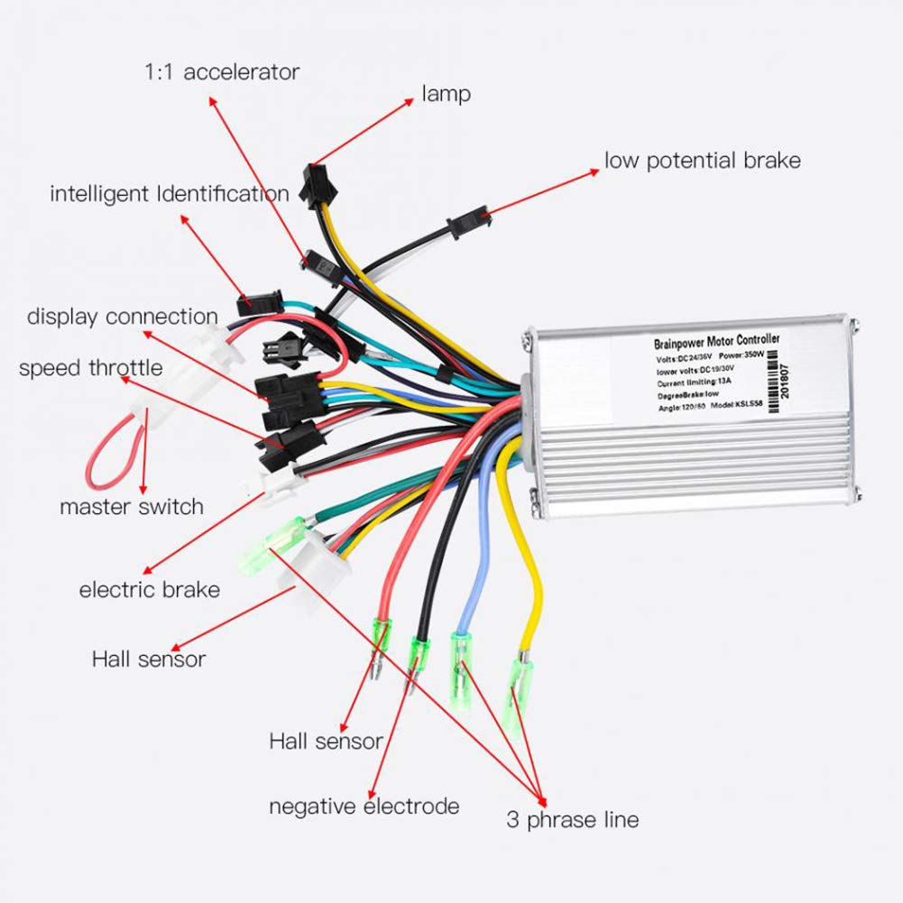 Ebike 48v Sla Battery Wiring Diagram e bike controller
