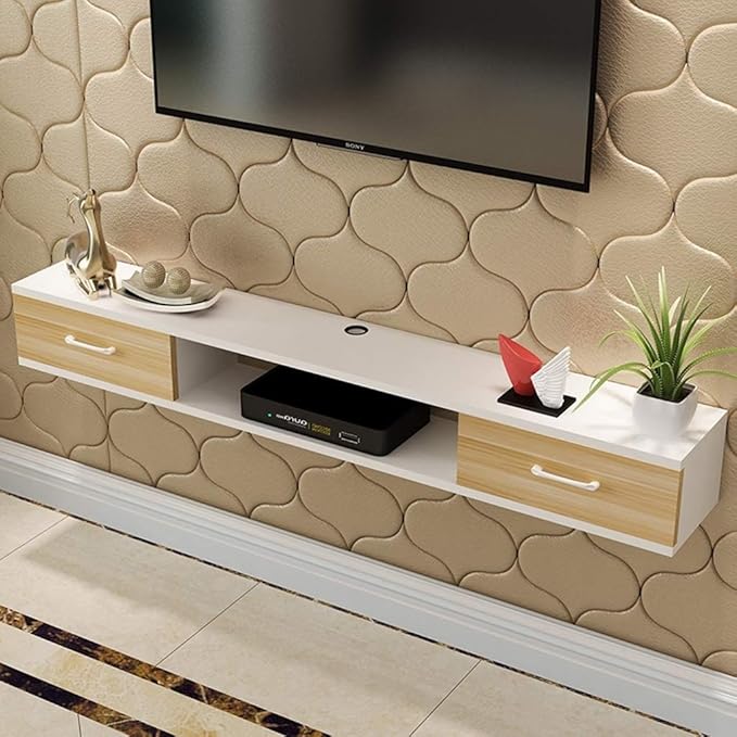 Mueble de Televisión Montado en la Pared Estante de Pared Estante