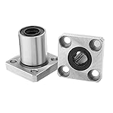 uxcell LMK10UU 10mmx19mmx29mm Flange Linear Motion