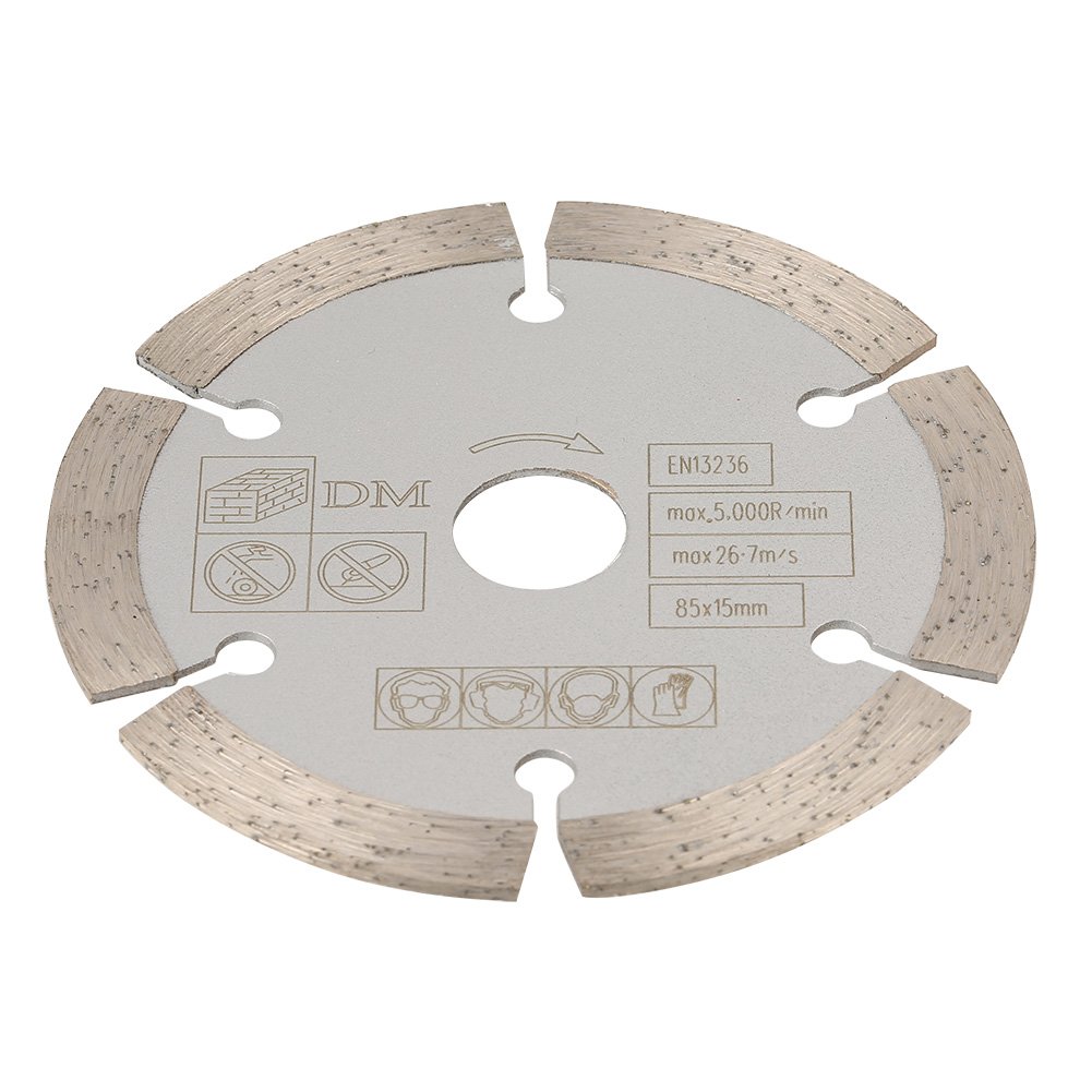 Circular Cut Saw Blade 85mm x 15mm Diamond Wood Working Rotary Cutting Dis Cutting Tool for Carpentry