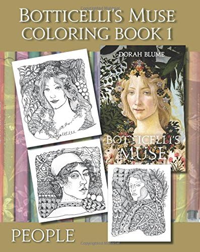 Botticelli's Muse Coloring Book 1: People (Botticelli's Muse Coloring Books)