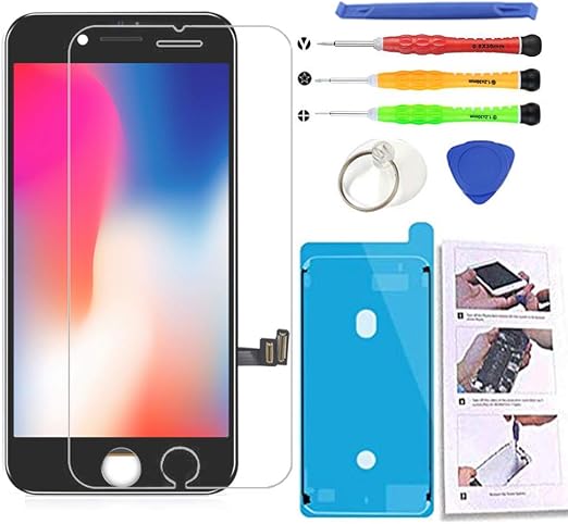 Amazon Com Compatible With Iphone 7 Black Screen Replacement 4 7 Inch Lcd Screen Display Touch Digitizer Assembly For Iphone 7 Compatible With Model A1660 A1778 A1779