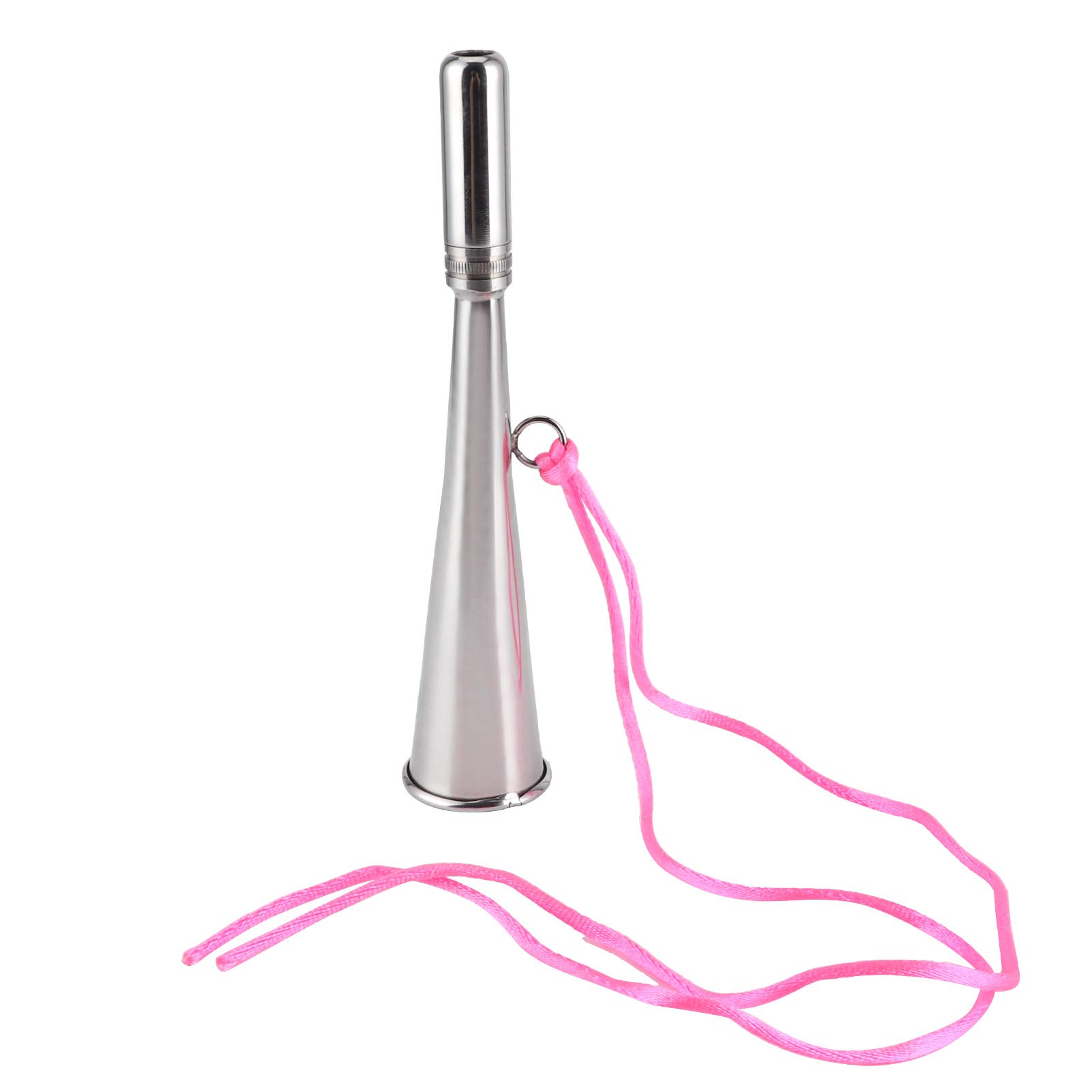 Handheld Fog Horn Stainless Steel Marine Accessory for Sailing, Yacht, and Boat Safety Signal Whistle