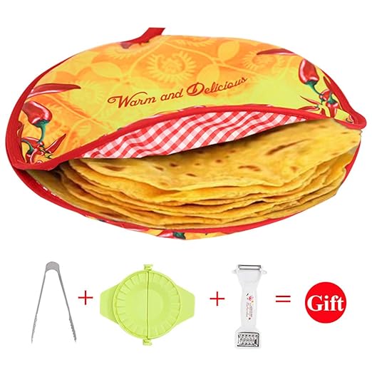 Zdada - Calentador de tortillas para microondas de gran ...