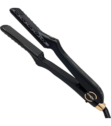 Amazon.com: CROC Led Black Titanium Flat Iron 1 Inch  display picture 2