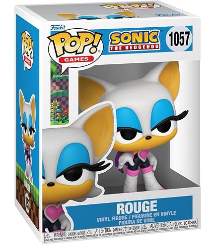 Funko Pop! 2 Pezzi: Knuckles E Rouge Da Sonic - Giochi, Vinile Da Collezione