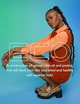 Eco Style Olive Oil Hair Gel Hydrate Style Alcohol-Free Green 946 ml view 4