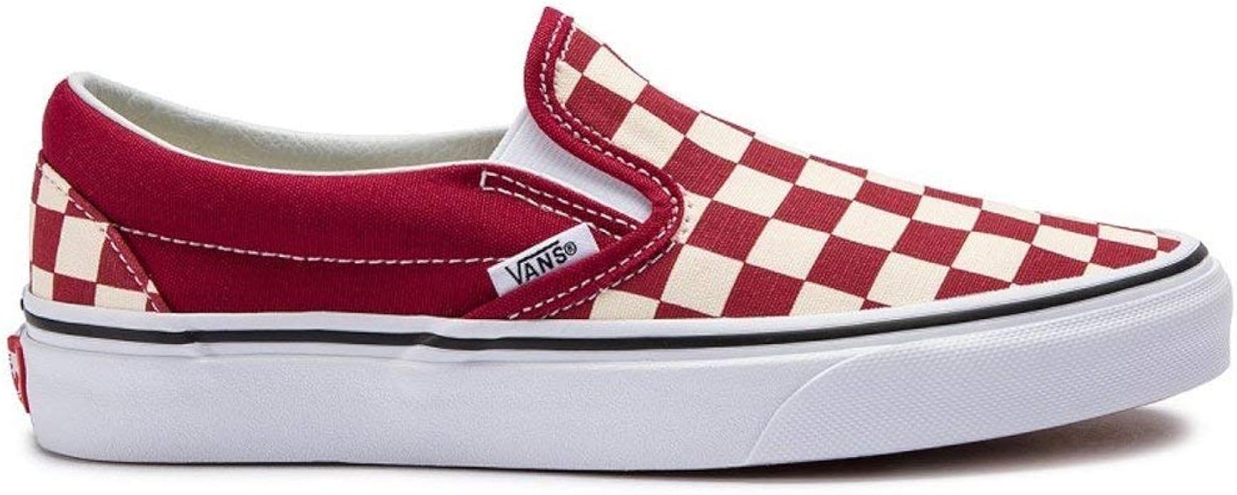 checkerboard vans sneakers