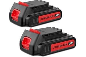 BONACELL Upgraded 2Pack 20v Max 4000mAh Replacement for Black and Decker 20V Battery Lithium MAX Compatible with Black Decker 20 Volt Battery LBXR20 LB20 LBX20 LBX4020 LBXR2040 LST220 Cordless Power Tools
