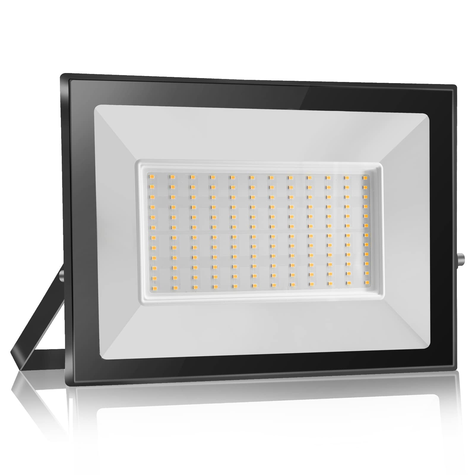 Probapro 150W Led Floodlight Outdoor, 15000LM 3000K Warm White Spotlight, IP65 Waterproof LED Security Lights for Backyard, Garage, Workshop