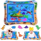 INNOCHEER Tummy Time Water Mat, Baby Toys for 3, 6, 9, 12 Months - Inflatable Water Play Mat for Baby Infants for Sensory Development, Visual Stimulation Toy 26 x 20 inches