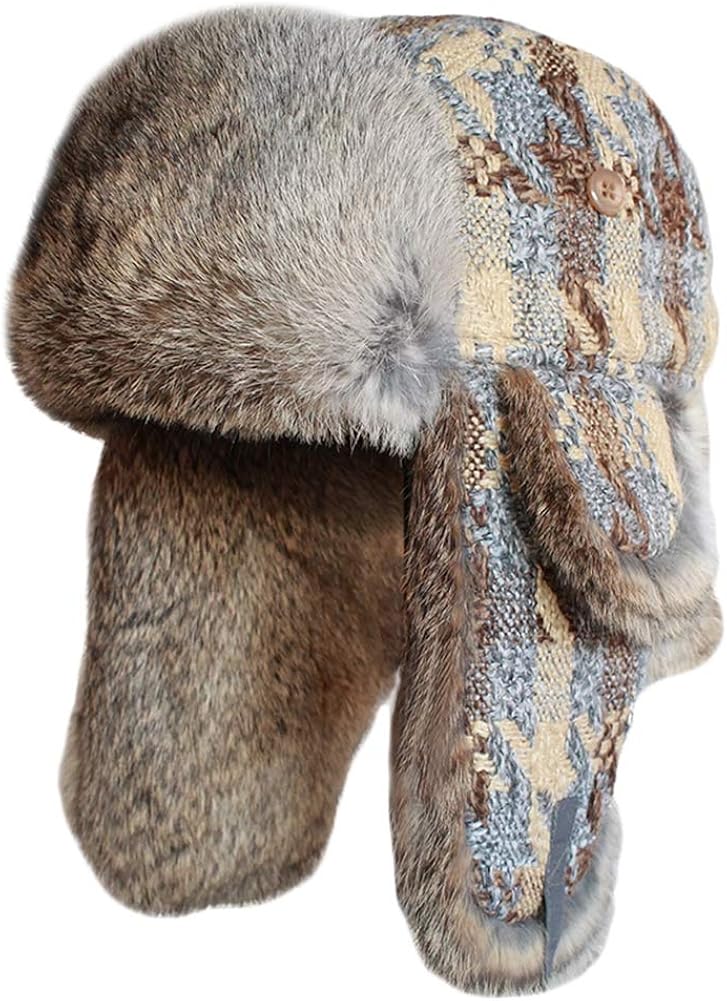 Uschanka Trappermütze Mit Ohrenklappen - Warme Wintermütze Für Outdoor