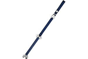 Mighty Paw Dog Doorbells - Reinforced Rivet - Connects Around Door Knobs and Handles - Easy 3 Step Training Guide Included - Louder & More Durable Tinkle Bells - Potty Training Made Easy - No Whining