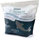 Zeigler Fish Food (5 LB Bag) 3mm Floating Pellets for Koi and Goldfish, Performance Grower Diet with HIGH Protein for Growth - Fortified with V pak and Spirulina