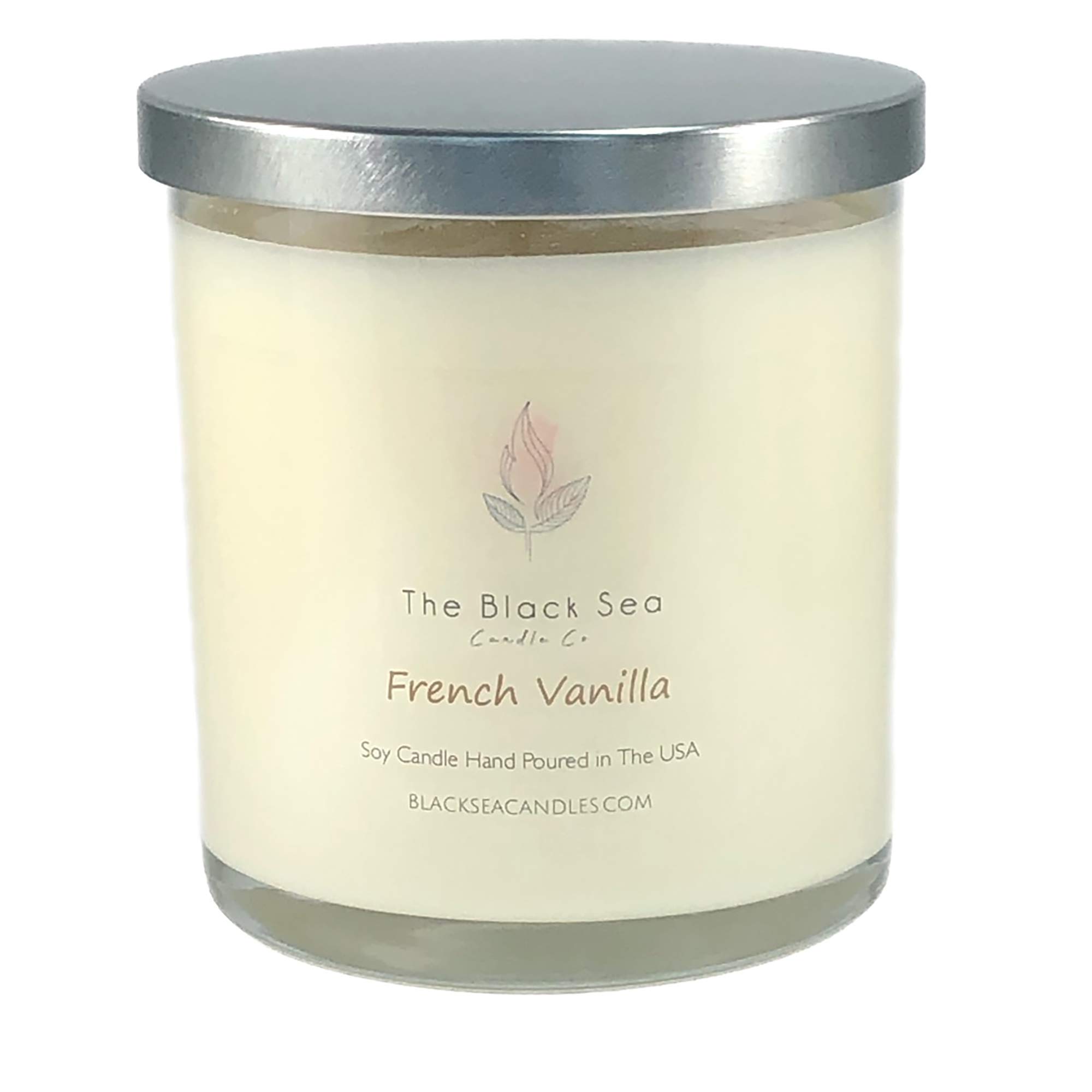 The Black Sea Candle Co. French Vanilla | Scented Luxury Soy Candles | Large 11 oz…