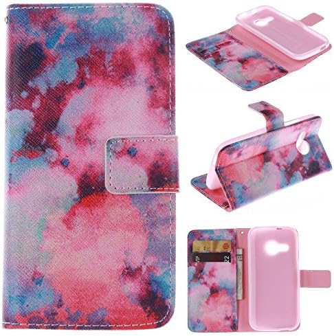 HTC One Remix Case HTC One Remix Kickstand Case,Bat King Beautiful Evening Glow Pattern Premium Leather Wallet Flip Kicstand Case Cover With Magnetic Closure For HTC One Remix(Not Fit HTC One M8)