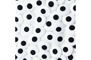 SE Si&Moos Large Candy Eyeballs for Decorating Large Edible Eyes Large Edible Googly Eyes Halloween Candy Eye Sprinkles Big Edible Eyes for Cake Decorations, Baking, Ice Cream, Cookies, Cupcake Toppers 3 OZ