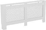 Vida Designs Oxford Radiator Cover White Extra Large H82xW172xD19cm view 7