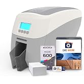 Magicard 600 Dual Sided ID Card Printer &amp; Supplies Bundle (3652-5021)