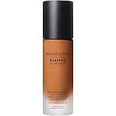 bareMinerals Barepro Performance Wear Liquid Foundation SPF 20, Breathable Makeup for Face, Full Coverage, 24HR Wear, Natural Matte Finish, Vegan