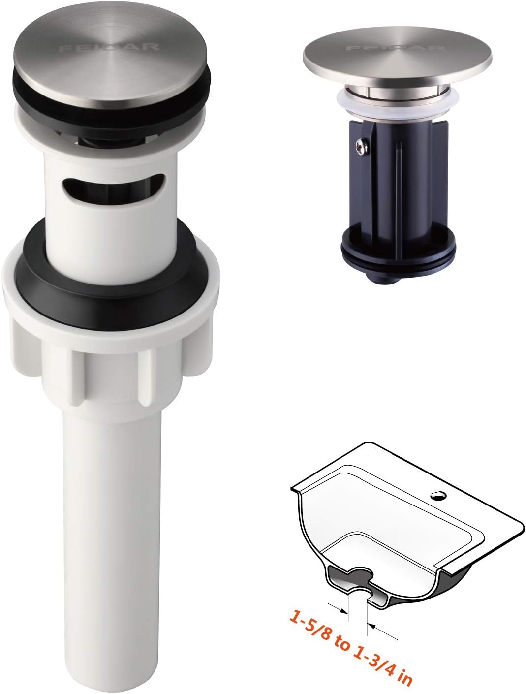 51 Beautiful install kohler bathroom sink drain with overflow For Every