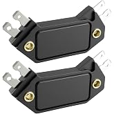 Ignition Control Module 4 Pin HEI Distributor Fit for Chevrolet 1974-1988 | Fit for Buick 1974-1988, Replace LX301 D1906 1894322 1875990, 2Pcs