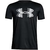 Under Armour Boys' Tech Big Logo Solid Tee