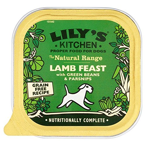 Lily's Kitchen Natural Lamb Feast with Green Beans & Parsnips for Dogs 150g (PACK OF 6)