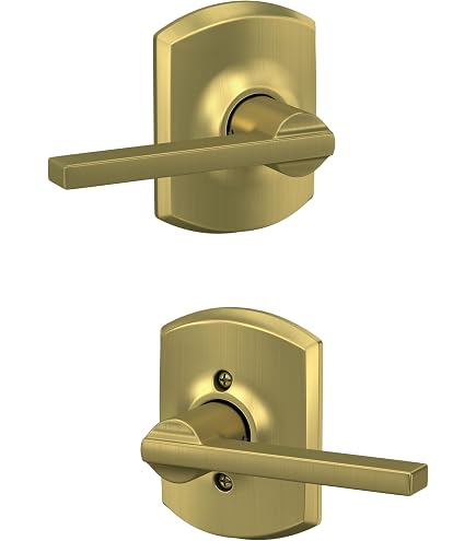 SCHLAGE Custom FC21 LAT 608 CEN Latitude Lever with Century Trim