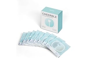 Cheerble Replacement Filters for Cheerble E1+ & E1 Pumpless Cat Water Fountain, Six to Eight Months Set of Replacement Filters for Ultra Quiet Pet Water Fountain, White, 8 Count (Pack of 1)