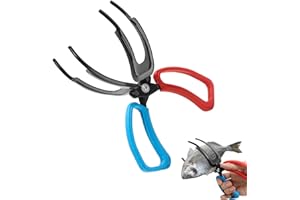 DIGIGRE Fish Claw Gripper, Fishing Pliers Gripper, Claw Fish Gripper, Metal Fish Control Clamp Tong Tackle Tool, Multi-Functional Lightweight Non-Slip Fish Claw Gripper for Catch Fish Fishing Accessories
