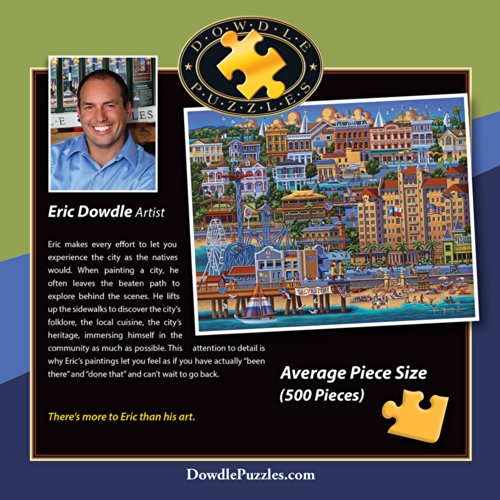 Jigsaw Puzzle - Galveston 500 Pc By Dowdle Folk Art