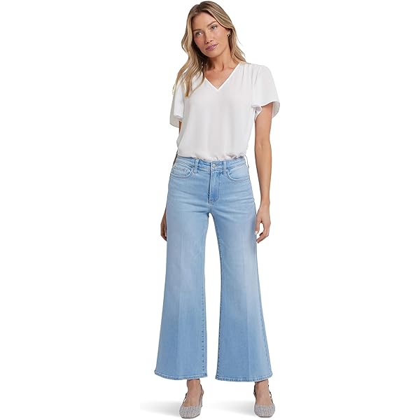 NYDJ Women's Mia Palazzo in Feather at Amazon Women's Jeans store