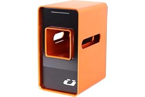 Kuat Rack Dock | Sturdy Versatile Easy to Mount Rack Station for 2" & 1.25" Hitch - Up to 115 LBS Weight Capacity | Hardware Included, Orange