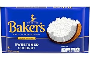 FRIENDSHOP 2016 Baker's Angel Flake Coconut Sweetened (2 pack) 7-Ounces each bag Thank you so much for your purchase. I hope you are happy with it and I hope to do business with you again.