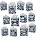 120 piece Police Party Supplies Birthday Favors bundle for 12 people