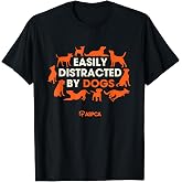 Easily Distracted by Dogs T-Shirt