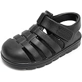 Luffymomo Unisex-Child Closed-Toe Sandals Summer Sport Lightweight Sandal EVA Outdoor Water Shoes for Boys and Girls(Little Kid/Toddler)