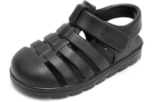 Luffymomo Unisex-Child Closed-Toe Sandals Summer Sport Lightweight Sandal EVA Outdoor Water Shoes for Boys and Girls(Little Kid/Toddler)