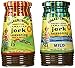 Walkerswood Jamaican Jerk Seasoning Mixed Pack - 10 Oz Each Mild, Hot & Spicy+Bonus Firestick Hot Pepper Sauce 3.38 oz & Bonus Irie Traders Recipe eBook