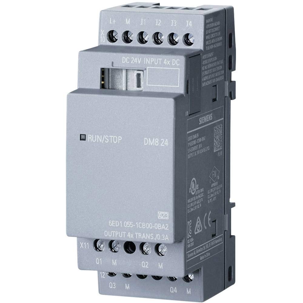 Siemens stlogo Expansion Module DM8 24 pu/i/o 24v/24v/trans