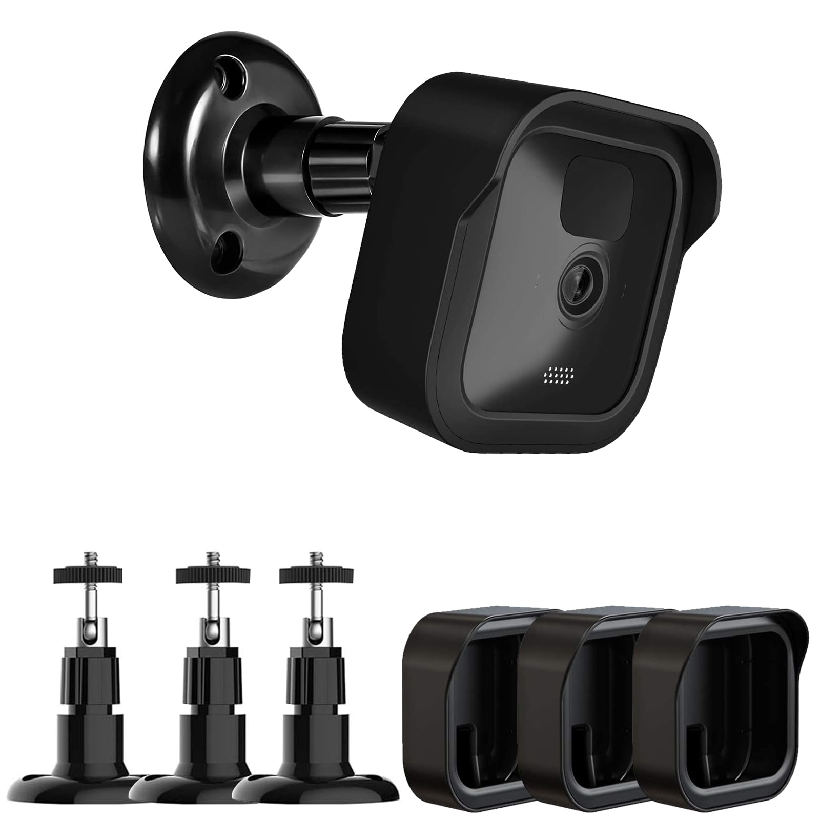 Blink Outdoor Camera Wall Mount - 360° Adjustable Bracket Holder with Weatherproof Case (3 Pack) — image 1